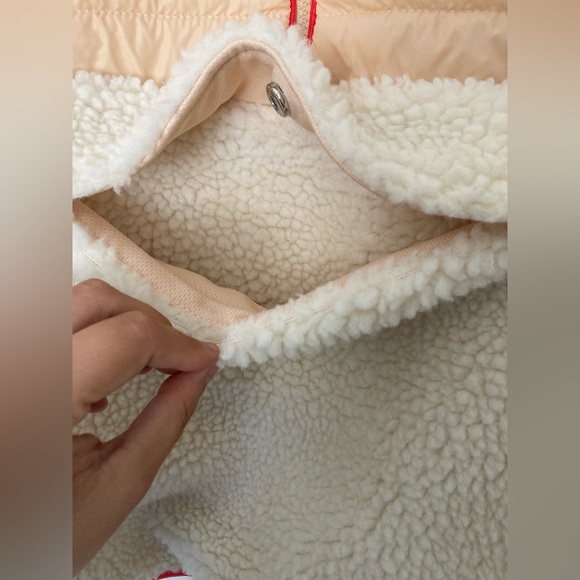 Ivory Ella Women’s Puffer Sherpa Pullover Jacket size M - Picture 6 of 8